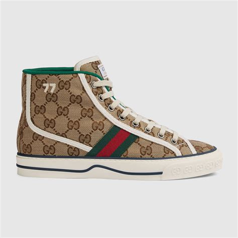 baskets femme gucci|gucci basket high top sneakers.